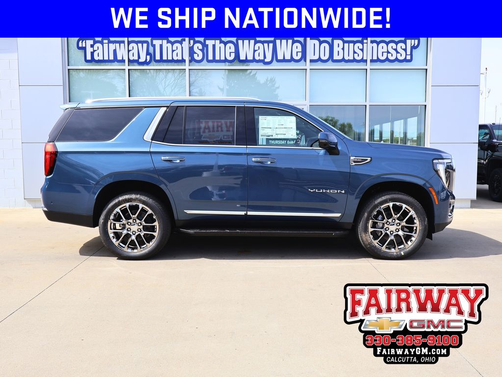 Downpour Metallic 2026 GMC Yukon SUV / Crossover Four-Wheel Drive