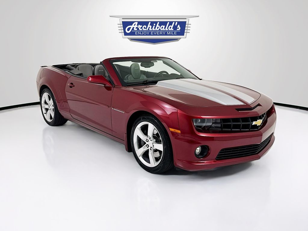 Red Jewel Tintcoat 2011 Chevrolet Camaro Convertible Rear-Wheel Drive 6-Speed Manual