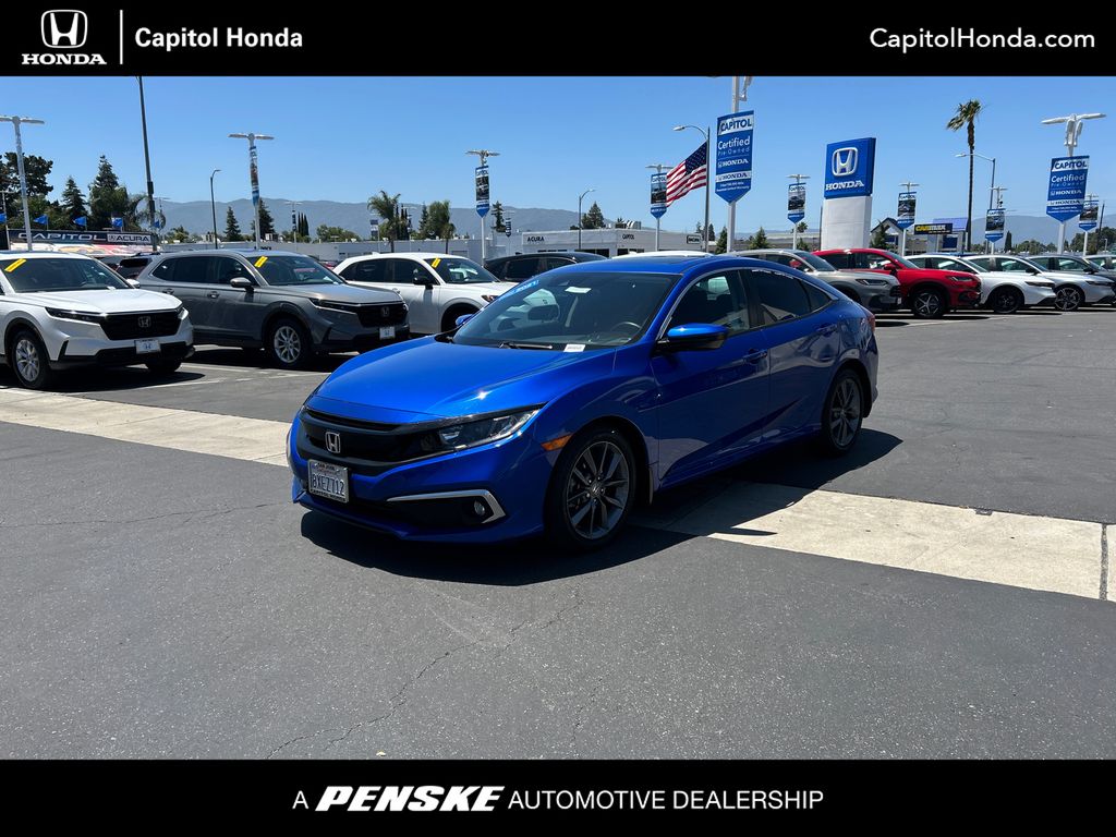 2021 Honda Civic EX Hero Image