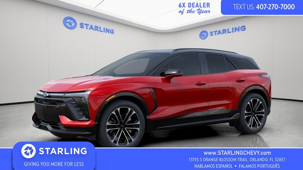 Radiant Red Tintcoat 2026 Chevrolet Blazer EV SUV / Crossover All-Wheel Drive 1-Speed Automatic
