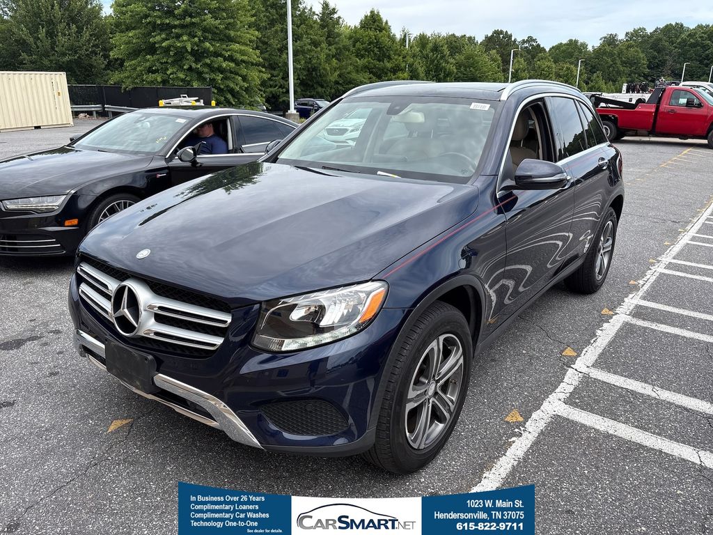 Blue 2016 Mercedes-Benz GLC SUV / Crossover All-Wheel Drive 9-Speed Automatic