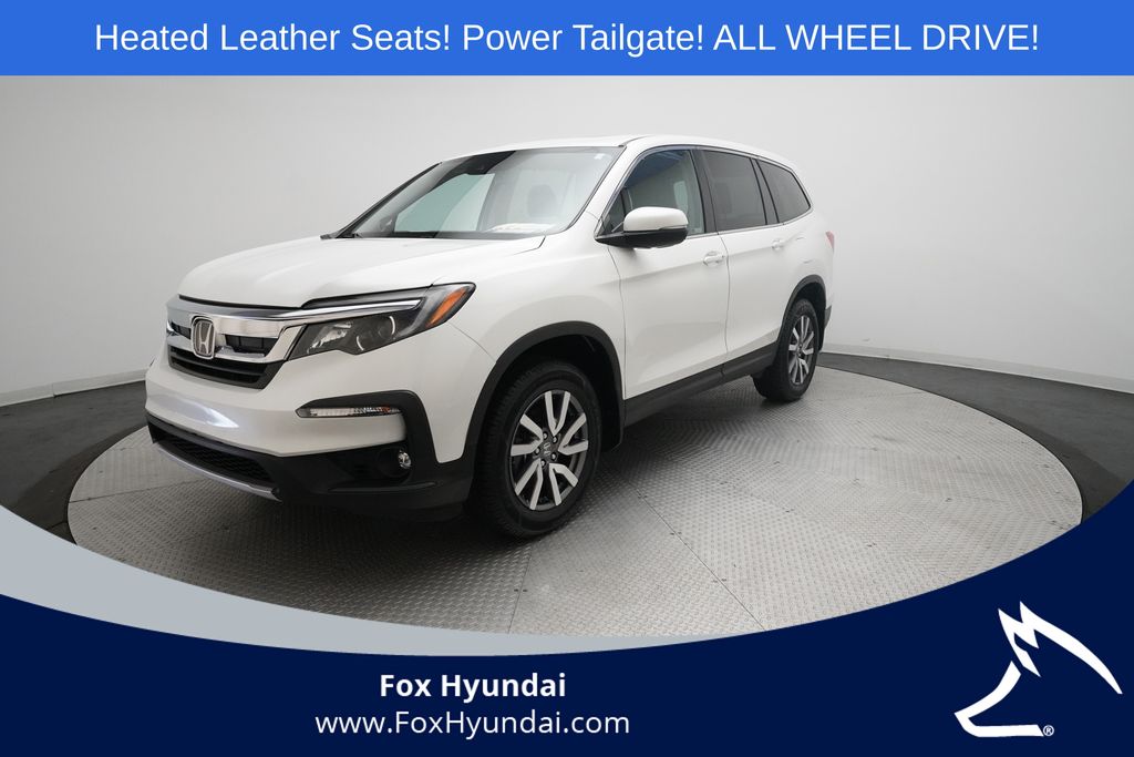 White 2022 Honda Pilot SUV / Crossover All-Wheel Drive 9-Speed Automatic