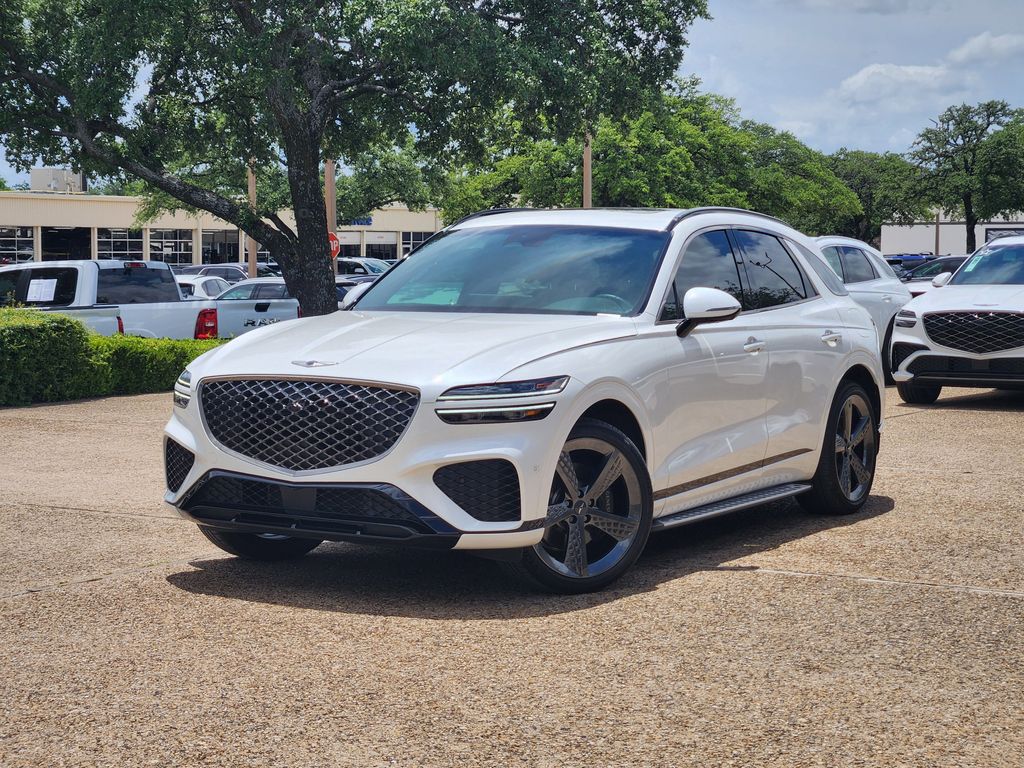 Uyuni White 2025 Genesis GV70 3.5T Sport AWD SUV / Crossover All-Wheel Drive 8-Speed Automatic