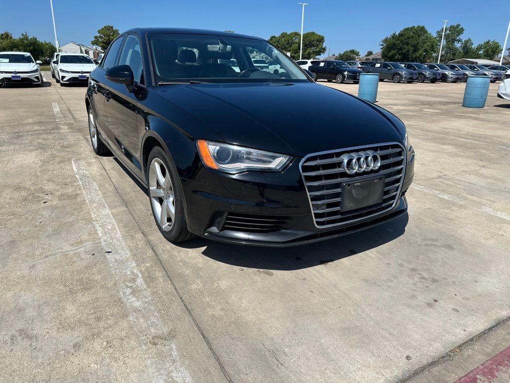 Brilliant Black 2016 Audi A3 Sedan Front-Wheel Drive 6-Speed Automatic