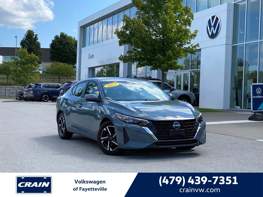Gray Metallic 2025 Nissan Sentra Sedan Front-Wheel Drive Continuously Variable Transmission