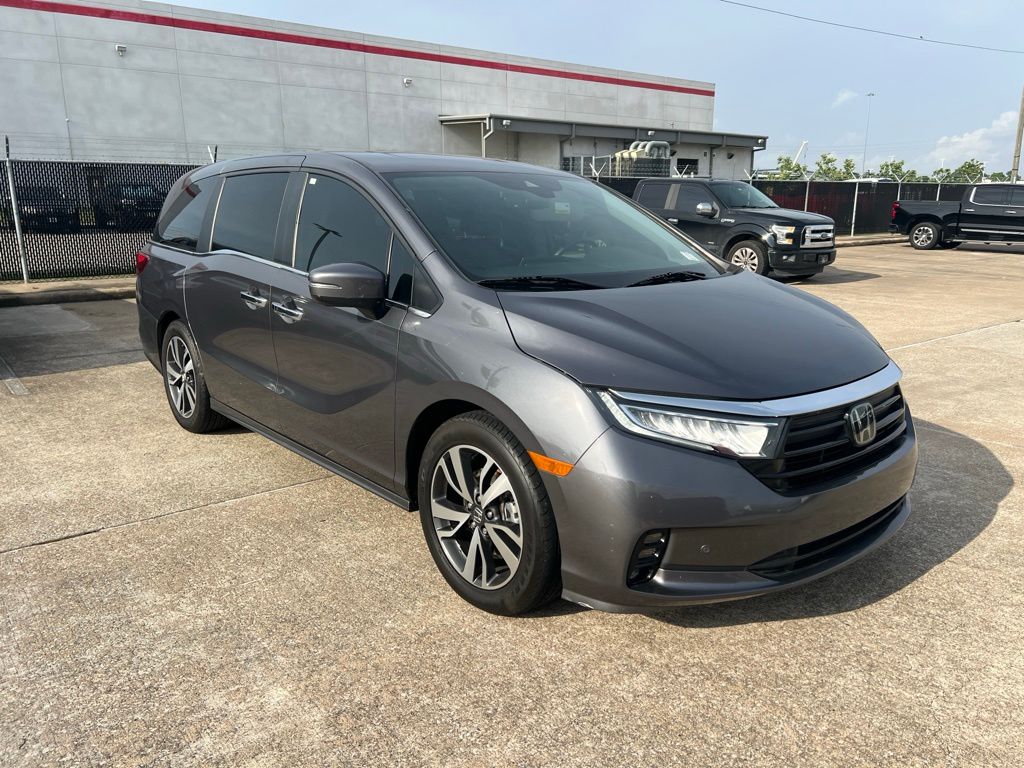 2024 Honda Odyssey Touring Gray at DeMontrond Gulf Freeway