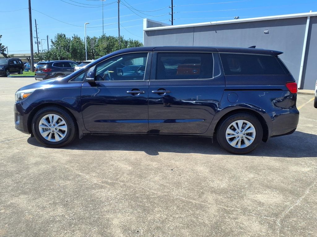 2018 Kia Sedona LX Blue at DeMontrond Automotive Group