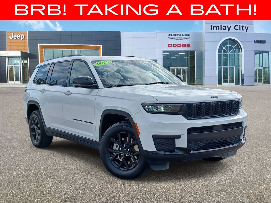 Bright White Clearcoat 2025 Jeep Grand Cherokee L SUV / Crossover Four-Wheel Drive 8-Speed Automatic