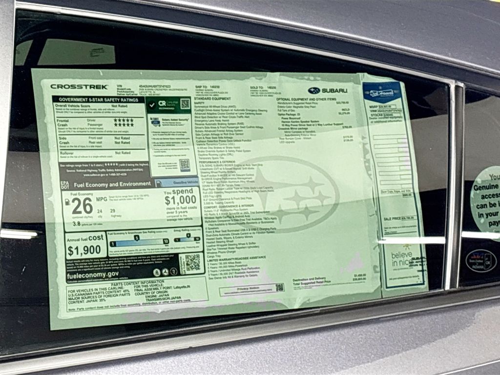 2026 Subaru Crosstrek Wilderness