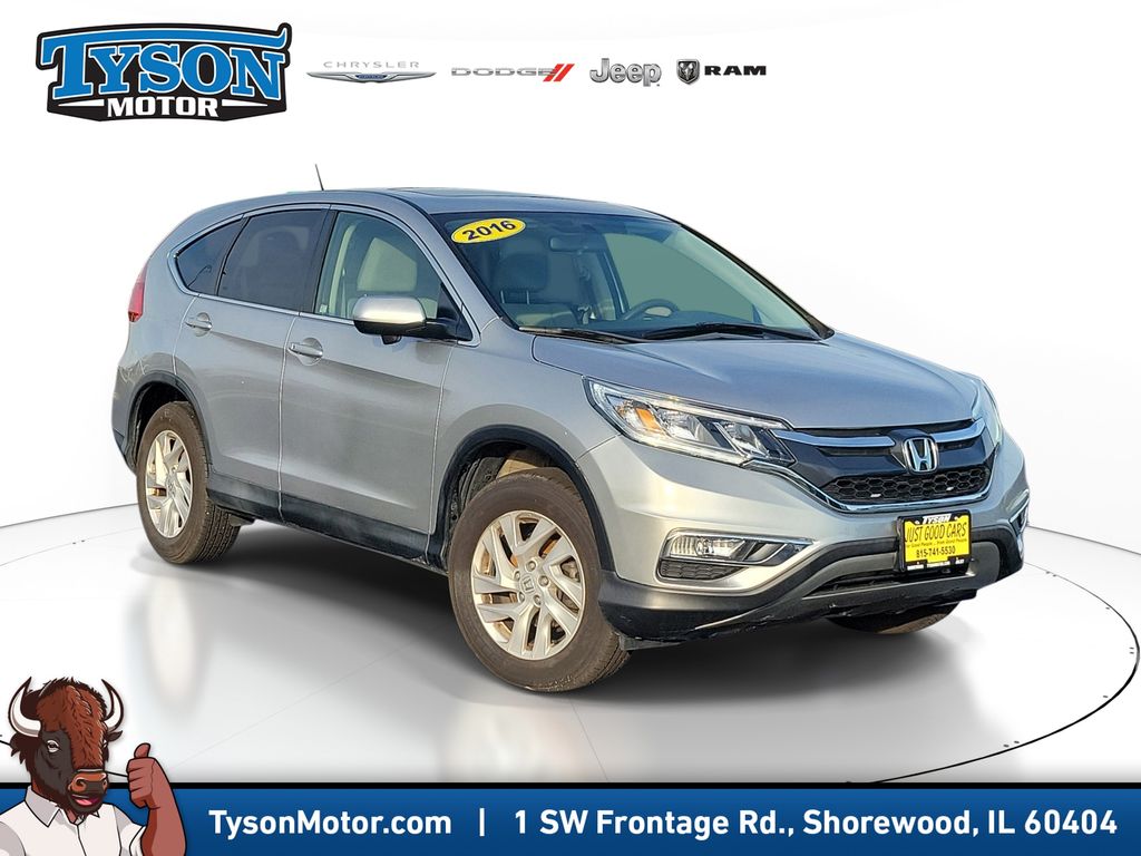 Silver 2016 Honda CR-V EX AWD SUV / Crossover All-Wheel Drive Continuously Variable Transmission