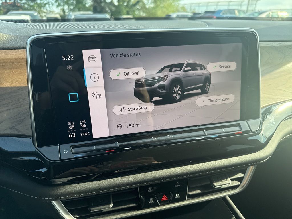 2025 Volkswagen Atlas 2.0T SE w/Technology Blue at Subaru and VW of Moon Township
