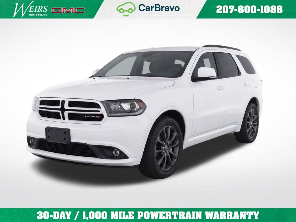 White Knuckle Clearcoat 2018 Dodge Durango SUV / Crossover All-Wheel Drive 8-Speed Automatic