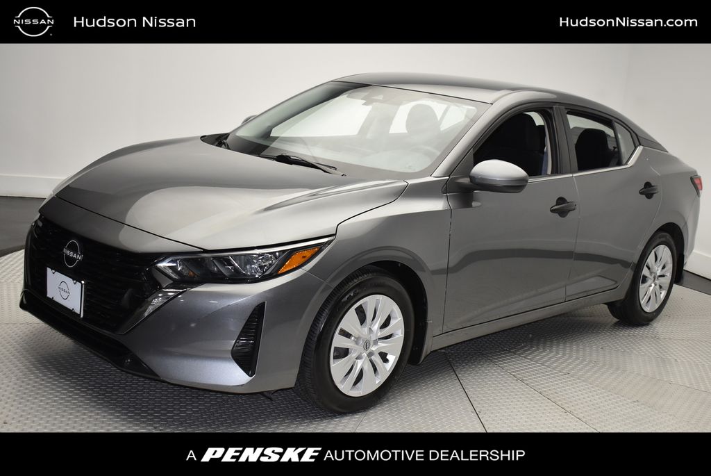 Gray (Gun Metallic) 2024 Nissan Sentra Sedan Front-Wheel Drive Continuously Variable Transmission