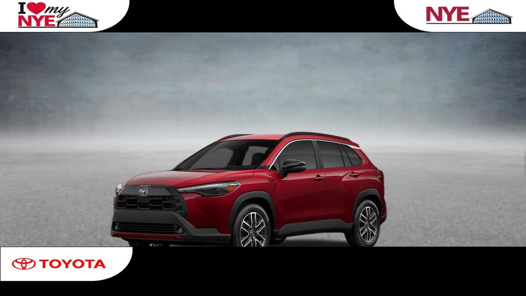 Red 2026 Toyota Corolla Cross SUV / Crossover All-Wheel Drive Continuously Variable Transmission