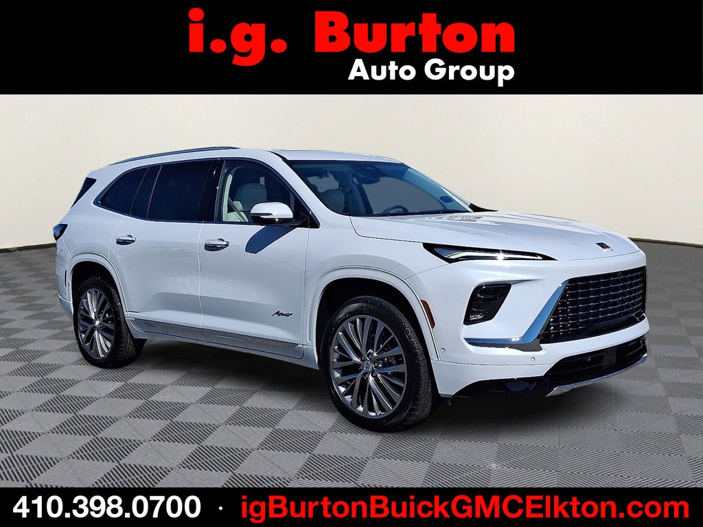 White 2026 Buick Enclave SUV / Crossover Four-Wheel Drive 8-Speed Automatic
