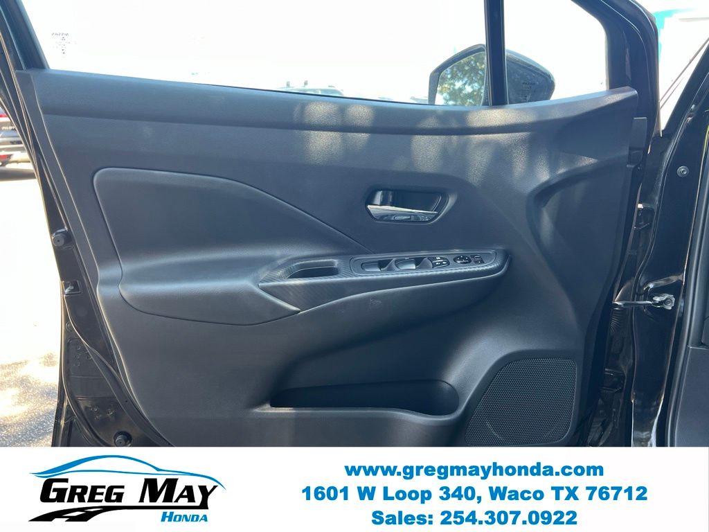 2024 Nissan Versa 1.6 SV Black at Greg May Honda