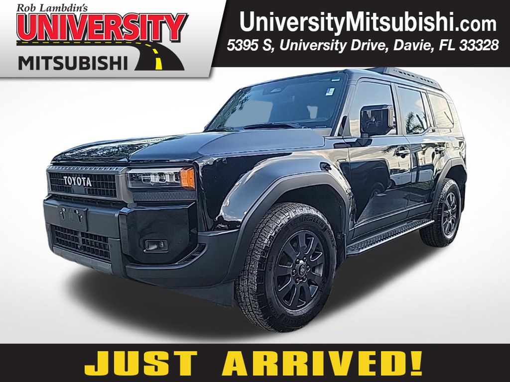 Black 2025 Toyota Land Cruiser SUV / Crossover Four-Wheel Drive 8-Speed Automatic