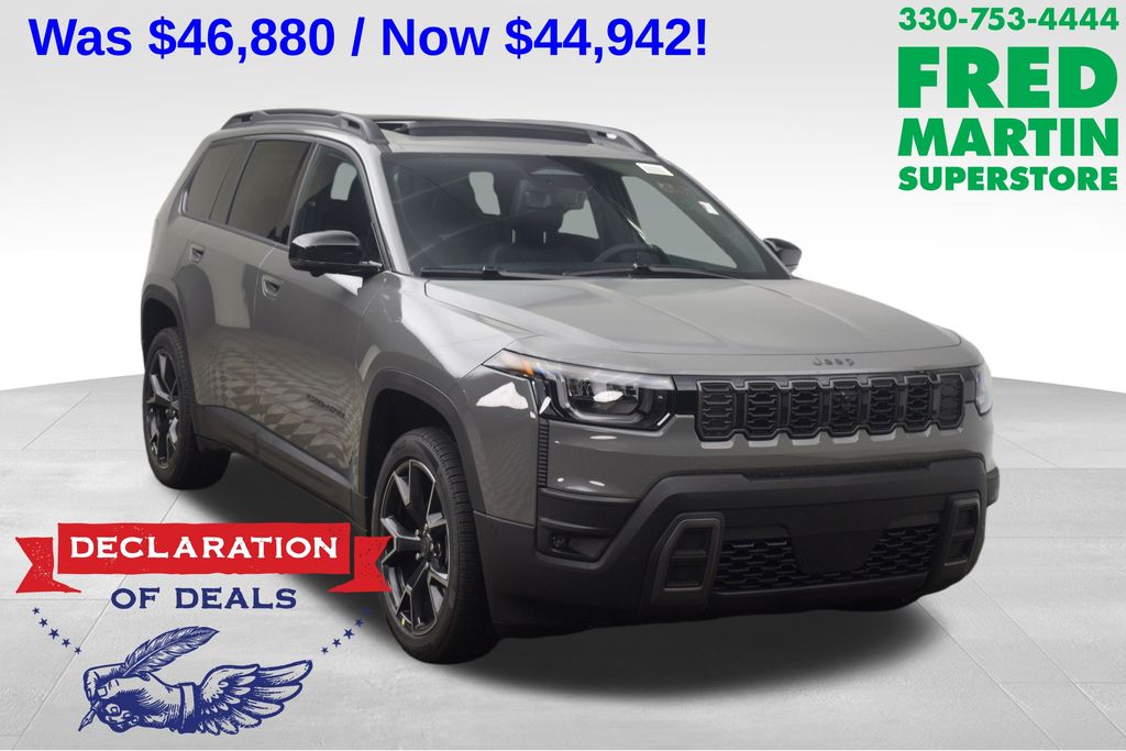 Sting-Gray Clearcoat 2026 Jeep Cherokee Overland 4WD SUV / Crossover Four-Wheel Drive Continuously Variable Transmission