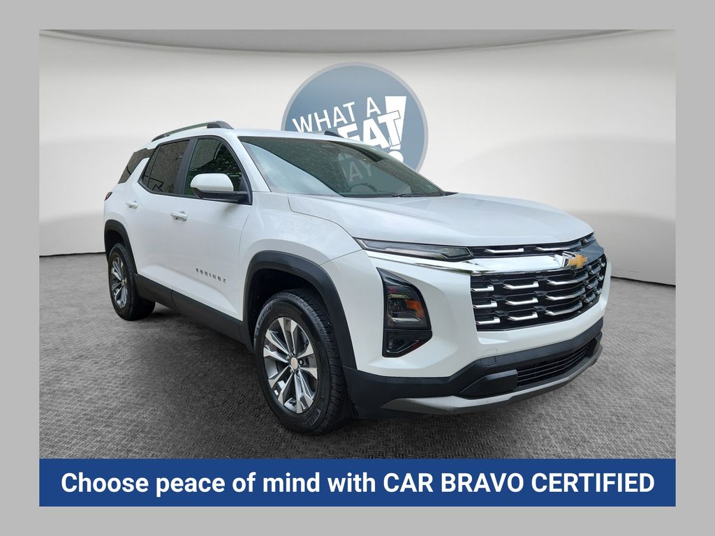 Summit White 2025 Chevrolet Equinox LT AWD SUV / Crossover Four-Wheel Drive 8-Speed Automatic
