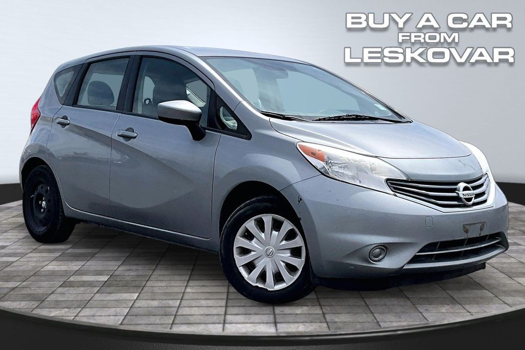 Magnetic Gray Metallic 2015 Nissan Versa Note Hatchback Front-Wheel Drive Continuously Variable Transmission