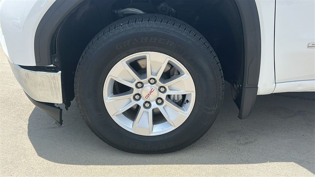 2019 GMC Sierra 1500 SLE White at North Houston Mitsubishi