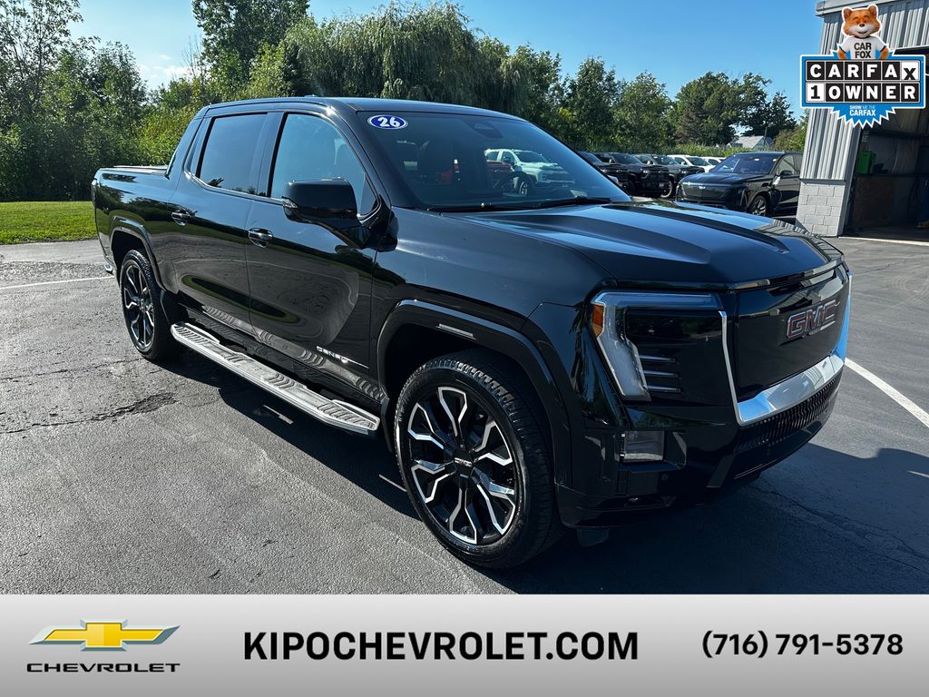  2026 GMC Sierra EV Denali Crew Cab (Max Range) e4WD   