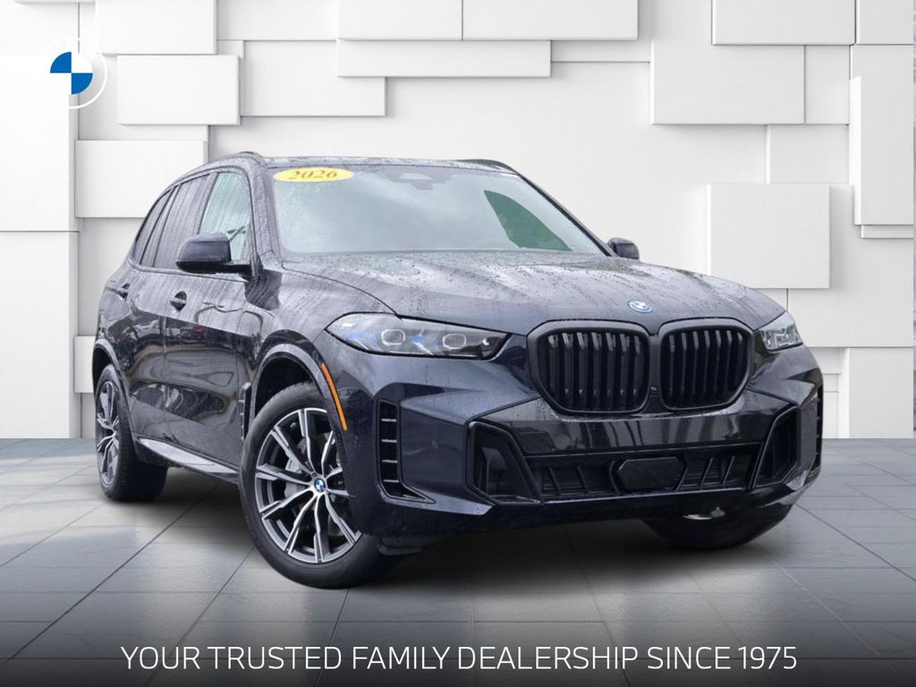 Carbon Black Metallic 2026 BMW X5 SUV / Crossover All-Wheel Drive 8-Speed Automatic