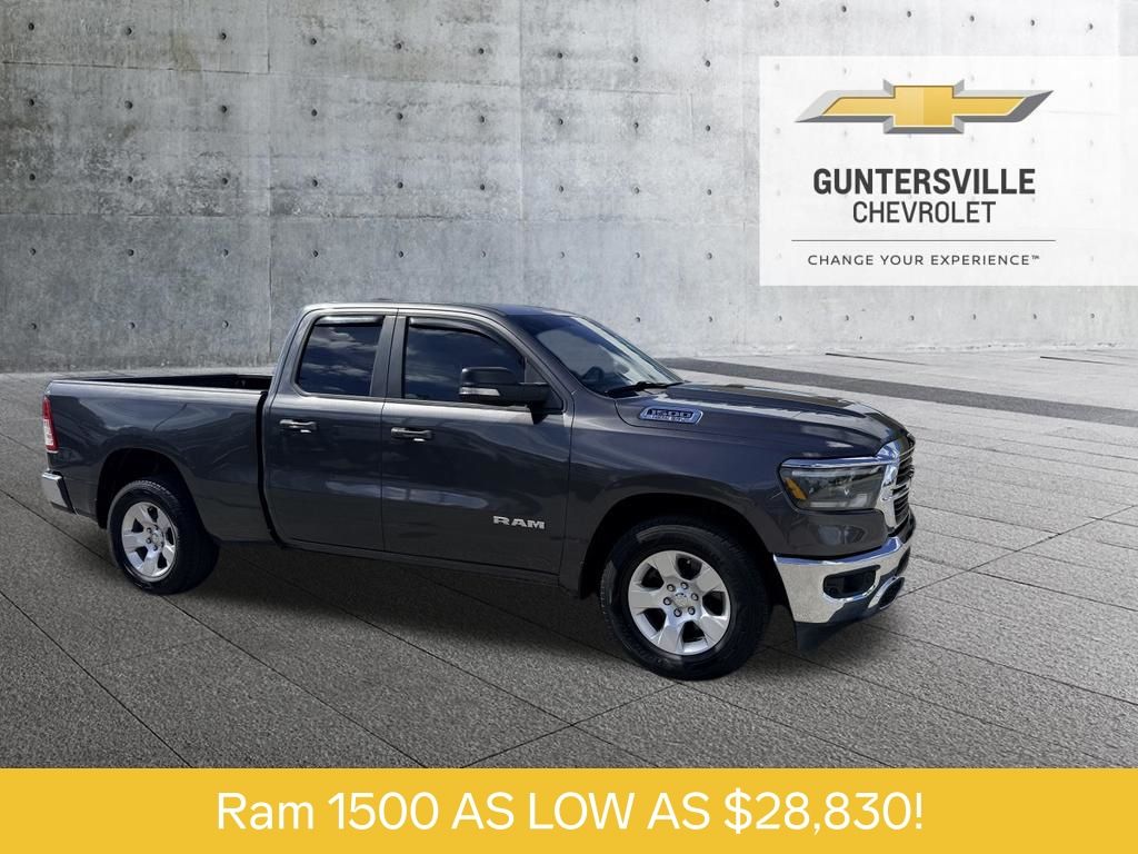 Crystal Metallic 2021 RAM 1500 Pickup Truck 4X2 8-Speed Automatic