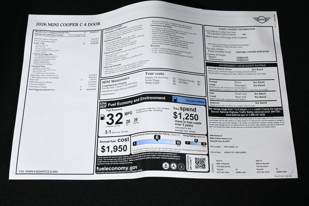 Thumbnail: 2026 MINI Cooper - 31