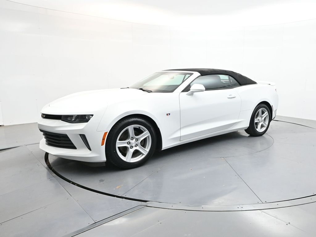 Summit White 2017 Chevrolet Camaro 1LT Convertible RWD Convertible Rear-Wheel Drive 8-Speed Automatic