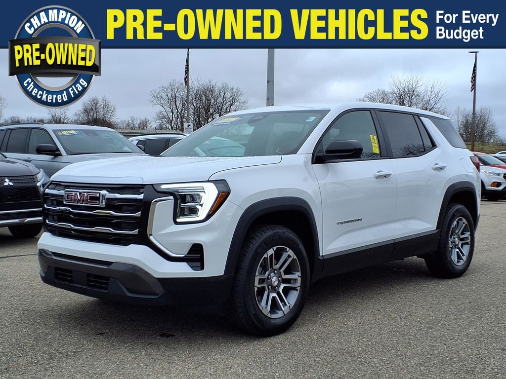 Summit White 2026 GMC Terrain Elevation AWD SUV / Crossover Four-Wheel Drive 8-Speed Automatic Overdrive