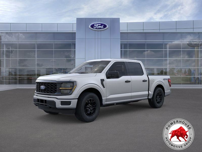 Iconic Silver Metallic 2026 Ford F-150 Pickup Truck Four-Wheel Drive Automatic