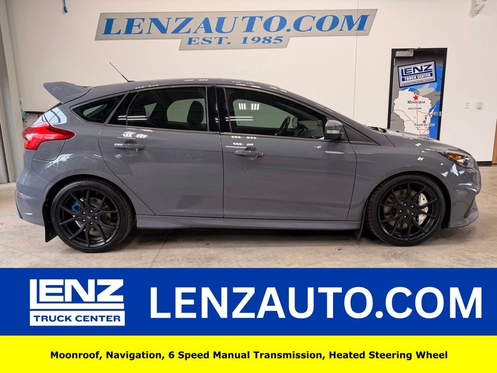 Stealth Gray 2017 Ford Focus RS Hatchback Hatchback All-Wheel Drive 6-Speed Manual