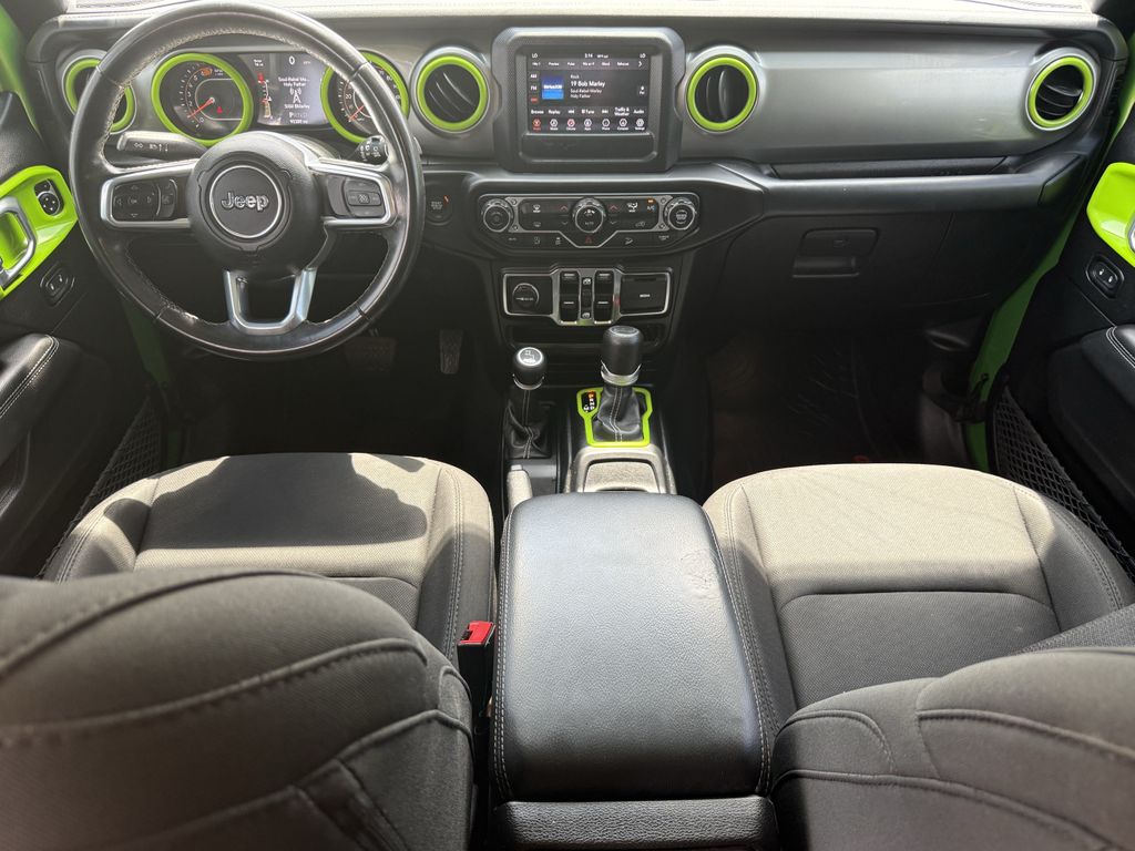 2019 Jeep Wrangler Unlimited Sahara Green at River Oaks CDJR