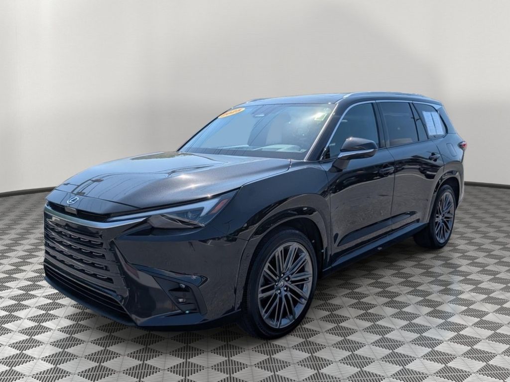 Black (Caviar) 2025 Lexus TX SUV / Crossover All-Wheel Drive 8-Speed Automatic