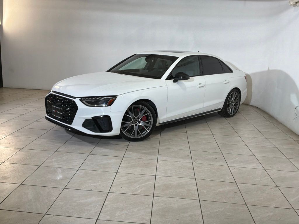 Ibis White 2023 Audi S4 3.0T quattro Premium Plus AWD Sedan All-Wheel Drive 8-Speed Automatic