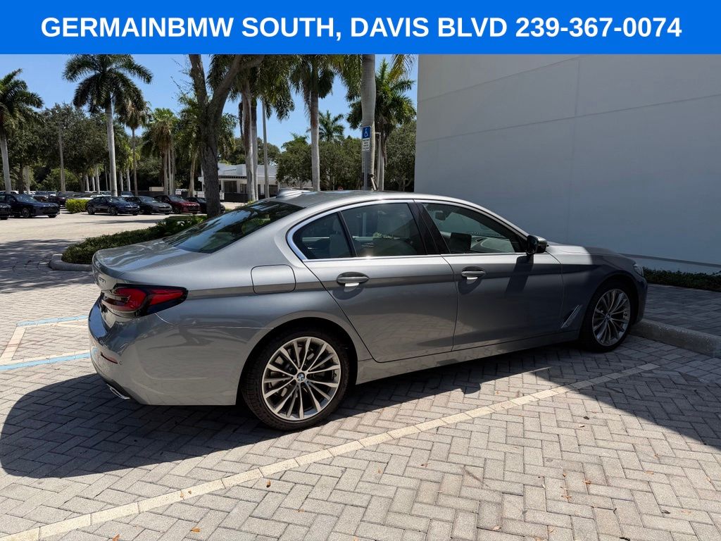 Certified Used 2023 Gray BMW 530i image 11