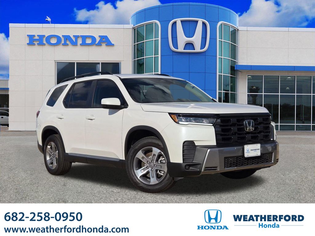 Gray (Platinum) 2026 Honda Pilot EX-L FWD SUV / Crossover Front-Wheel Drive Automatic