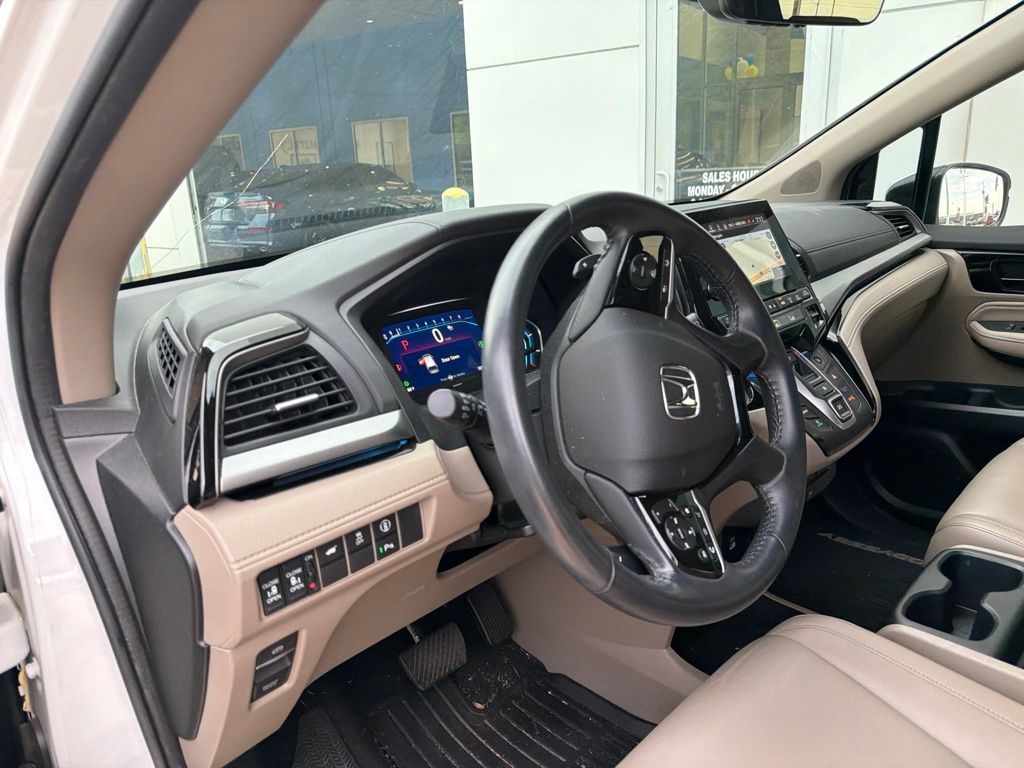 2024 Honda Odyssey Touring White at DeMontrond Ford