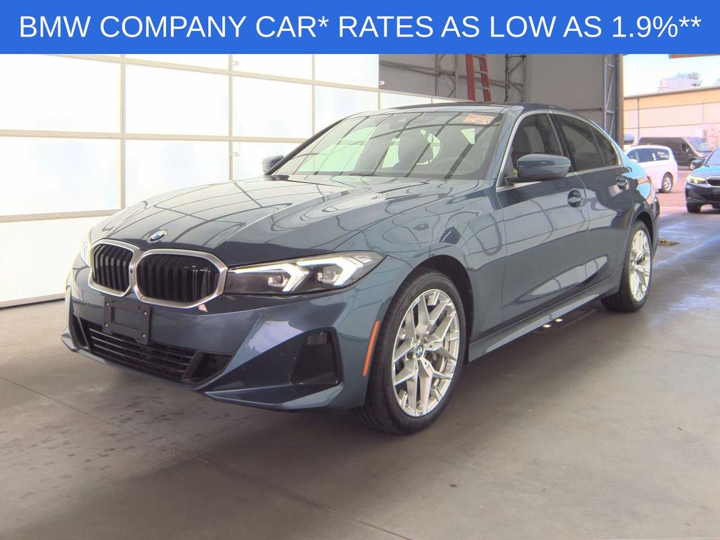 Blue 2025 BMW 3 Series 330i xDrive Sedan All-Wheel Drive 8-Speed Automatic