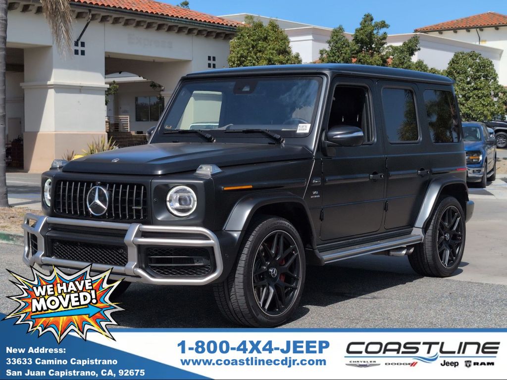 designo Night Black Magno 2021 Mercedes-Benz G-Class AMG G 63 4MATIC SUV / Crossover All-Wheel Drive 9-Speed Automatic