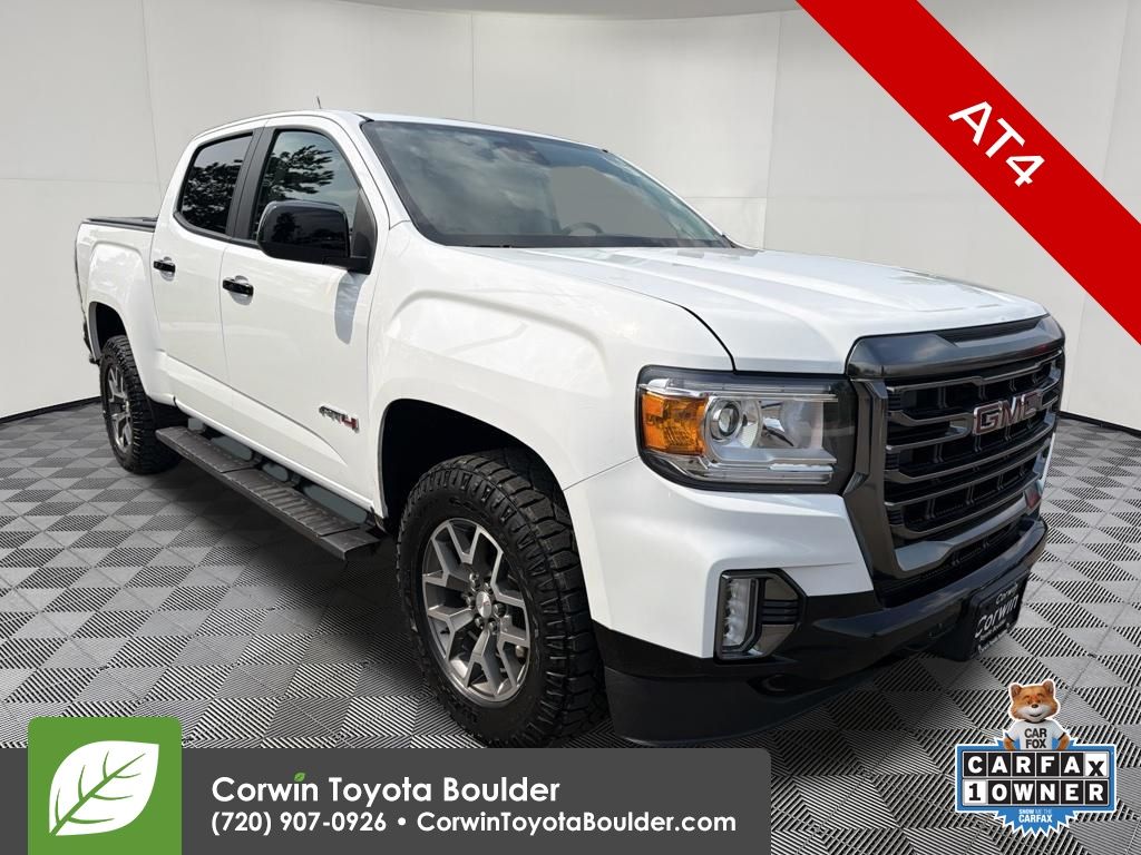 2022 GMC Canyon AT4 Crew Cab 4WD with Cloth