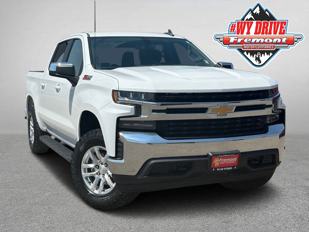 Summit White 2020 Chevrolet Silverado 1500 Pickup Truck Four-Wheel Drive 8-Speed Automatic