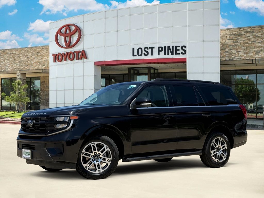 Agate Black Metallic 2025 Ford Expedition SUV / Crossover Four-Wheel Drive Automatic
