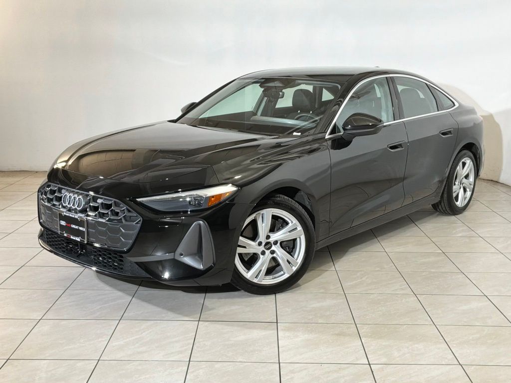 Black Metallic 2025 Audi A5 quattro Premium Sedan Sedan All-Wheel Drive 7-Speed Automatic