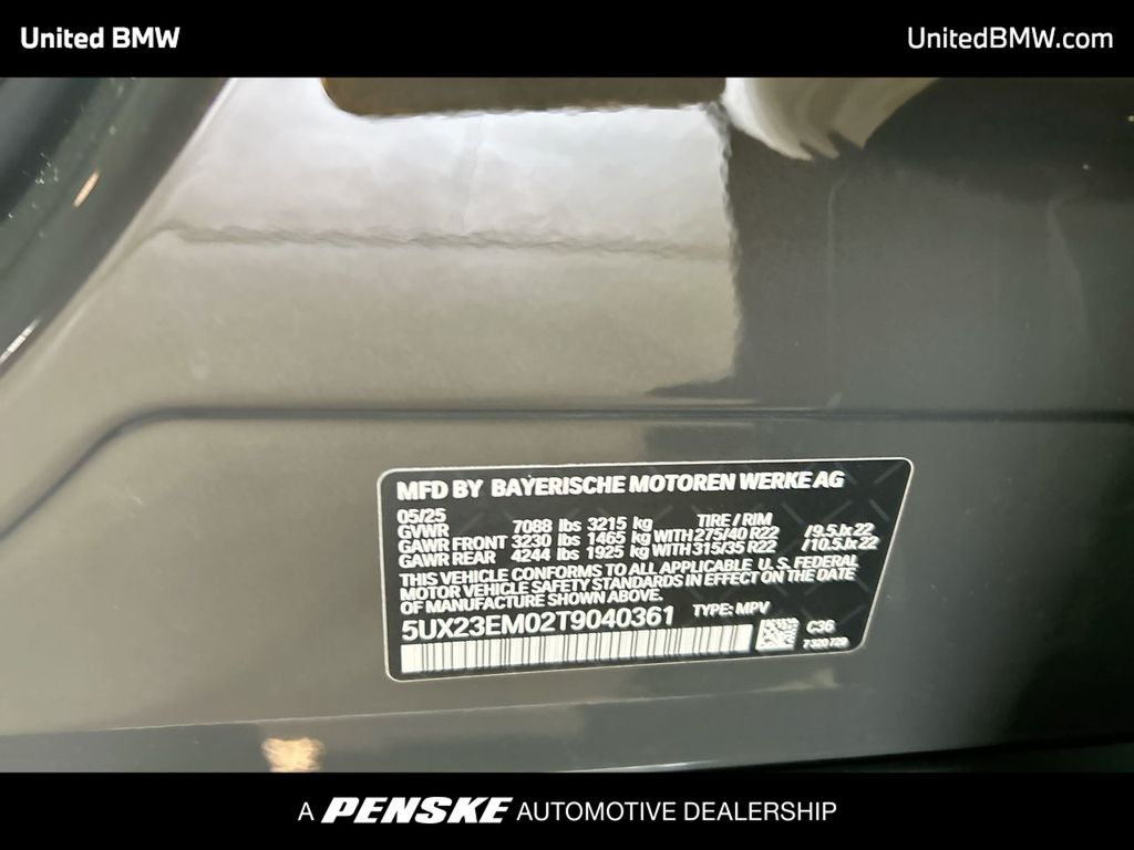 2026 BMW X7 xDrive40i 24