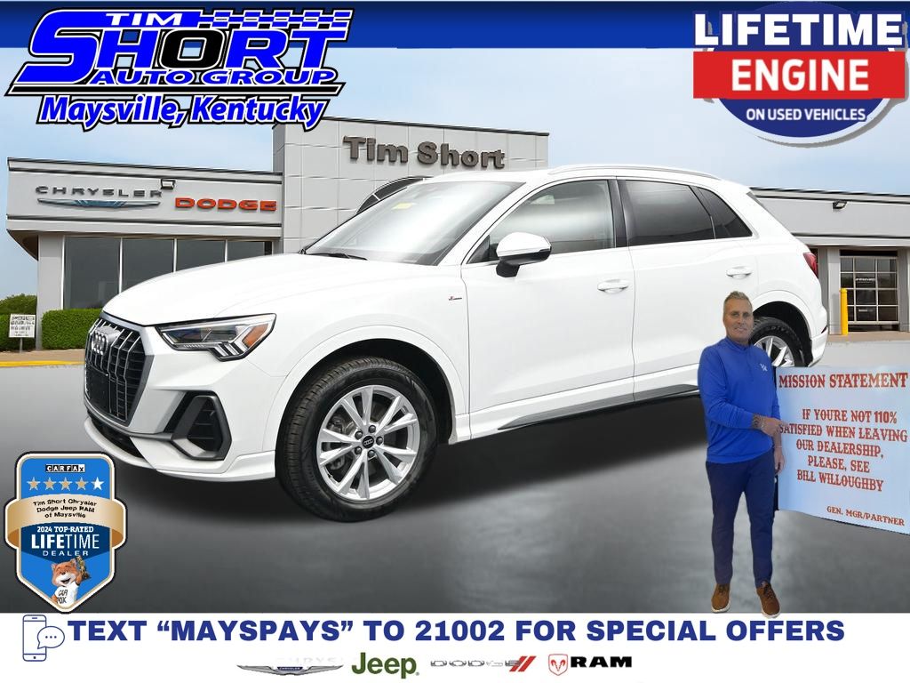 White 2025 Audi Q3 SUV / Crossover All-Wheel Drive 8-Speed Automatic