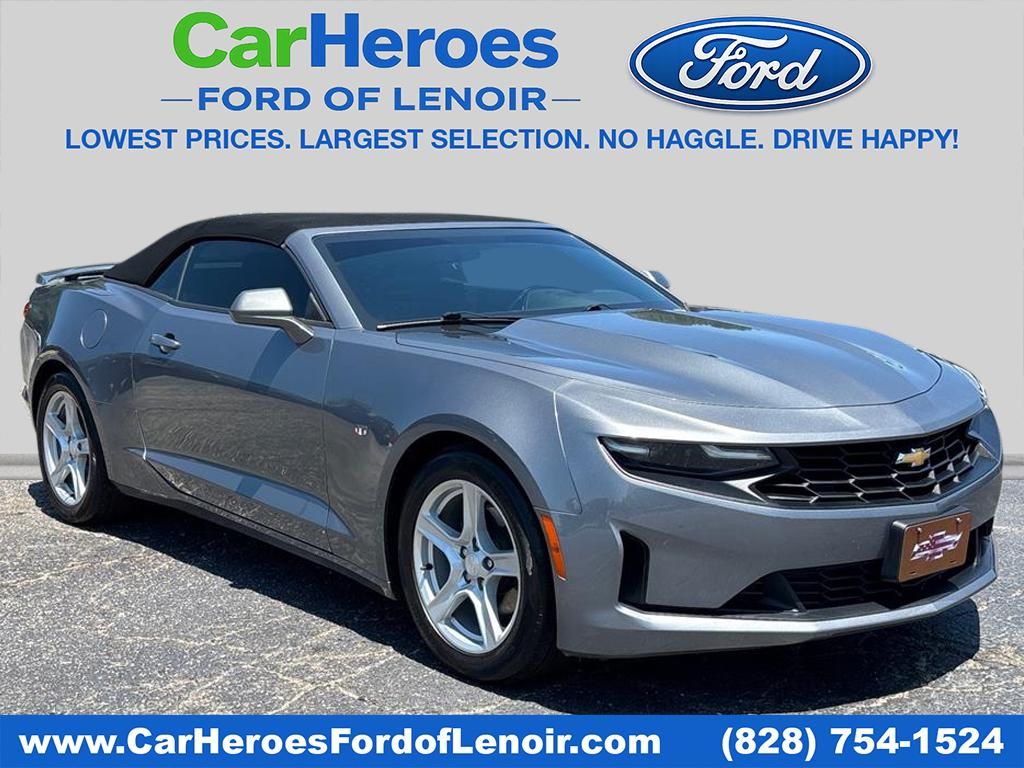 Satin Steel Gray Metallic 2019 Chevrolet Camaro Convertible Rear-Wheel Drive 8-Speed Automatic