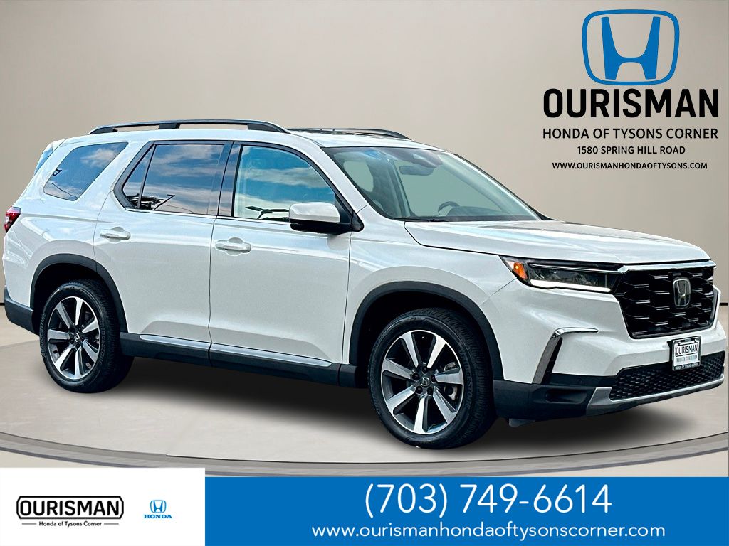 Platinum White Pearl 2025 Honda Pilot Touring AWD SUV / Crossover All-Wheel Drive Automatic