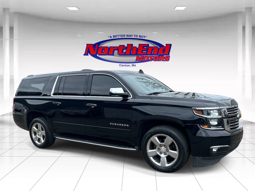 Black 2016 Chevrolet Suburban 1500 LTZ 4WD SUV / Crossover Four-Wheel Drive 6-Speed Automatic Overdrive